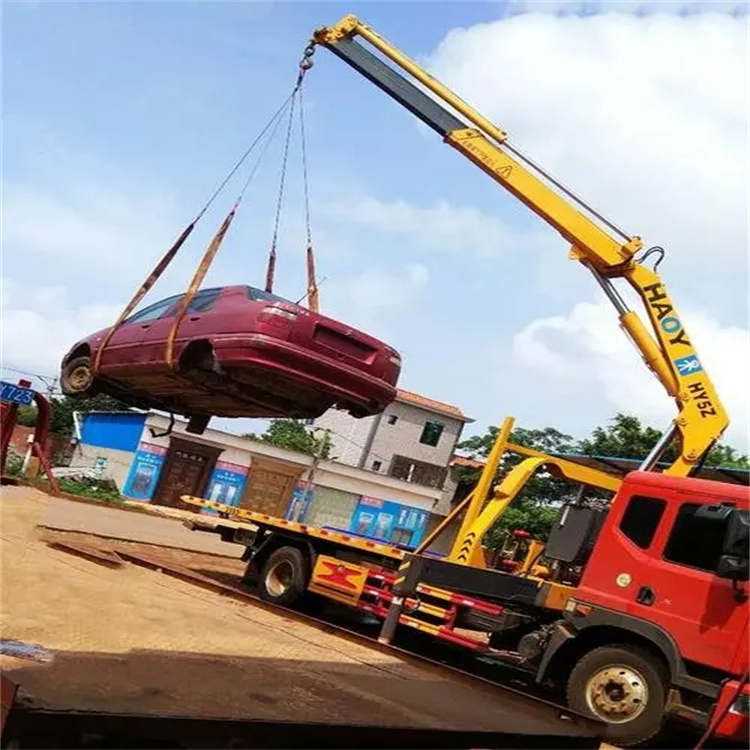 总口管理区吊车救援小汽车怎么吊