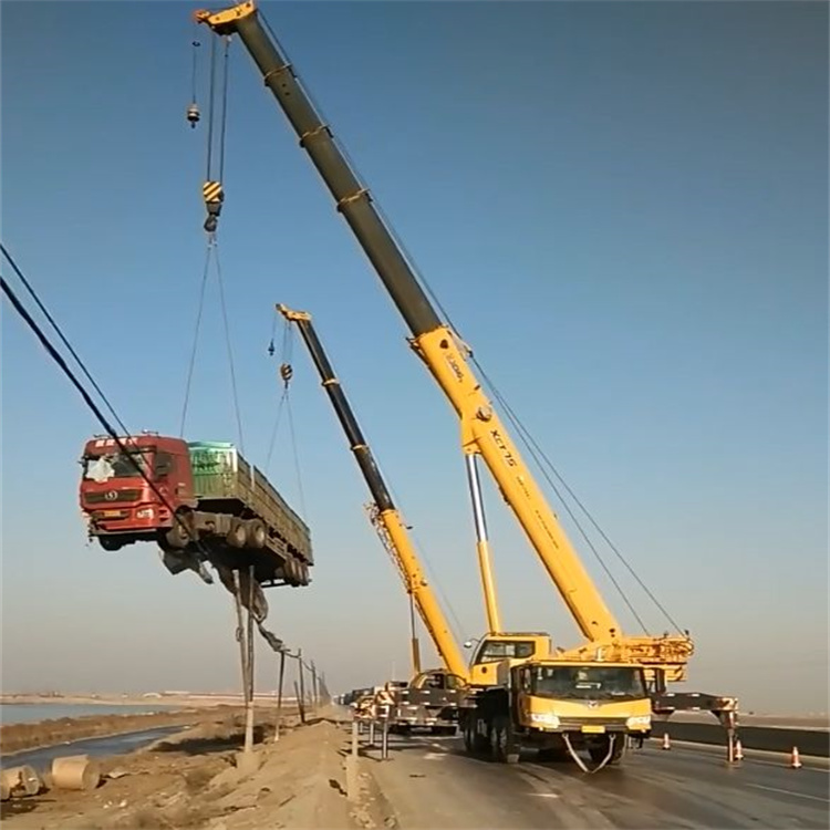 总口管理区吊车怎么吊货车